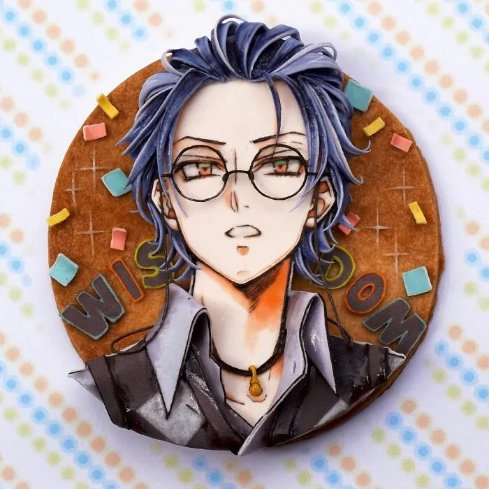 Japanese Artist's 103 3D Anime Cookies