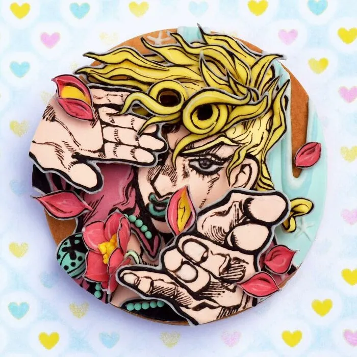 Japanese Artist's 103 3D Anime Cookies