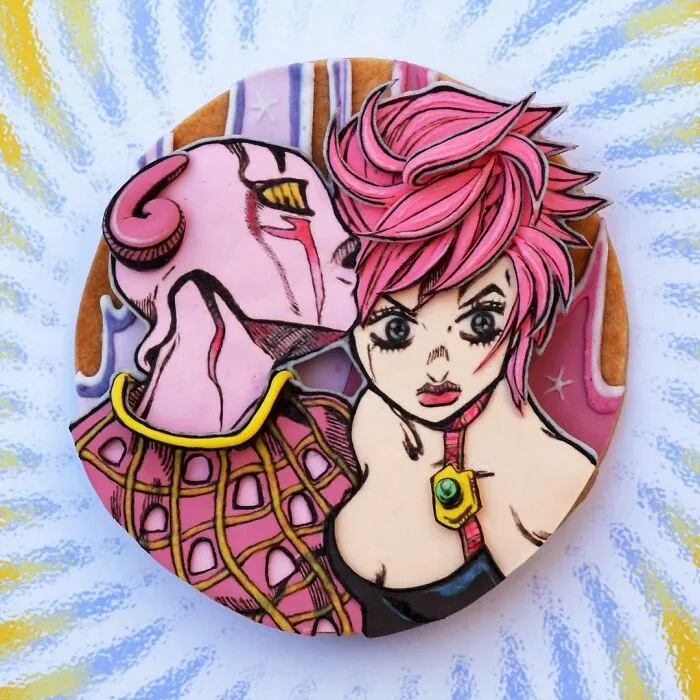 Japanese Artist's 103 3D Anime Cookies