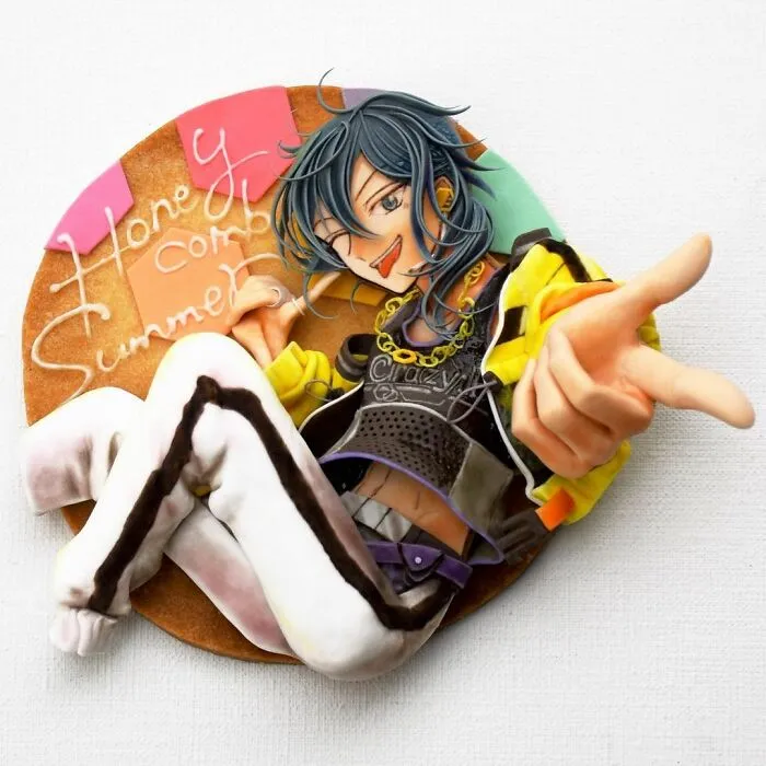 Japanese Artist's 103 3D Anime Cookies