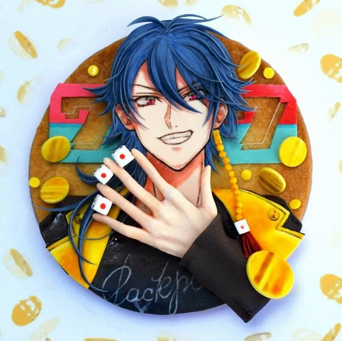 Japanese Artist's 103 3D Anime Cookies