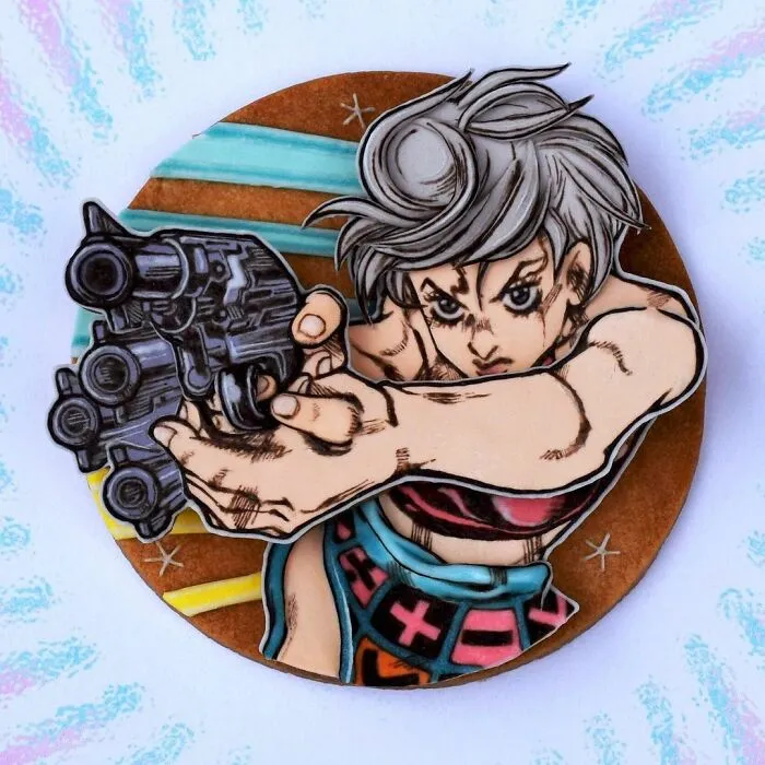 Japanese Artist's 103 3D Anime Cookies