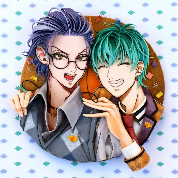 Japanese Artist's 103 3D Anime Cookies