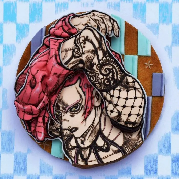Japanese Artist's 103 3D Anime Cookies