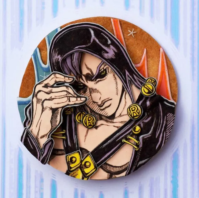 Japanese Artist's 103 3D Anime Cookies