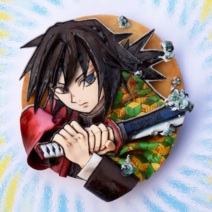 Japanese Artist's 103 3D Anime Cookies