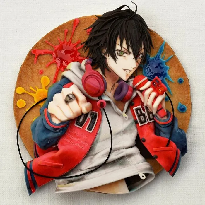Japanese Artist's 103 3D Anime Cookies