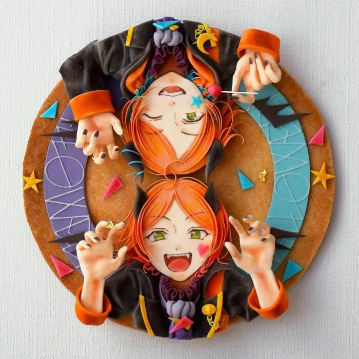 Japanese Artist's 103 3D Anime Cookies