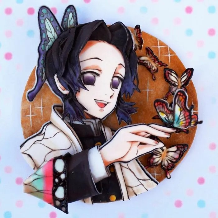 Japanese Artist's 103 3D Anime Cookies