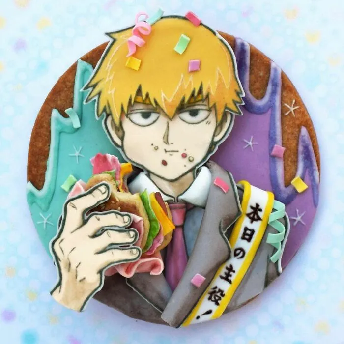 Japanese Artist's 103 3D Anime Cookies