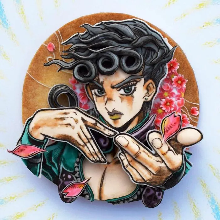 Japanese Artist's 103 3D Anime Cookies