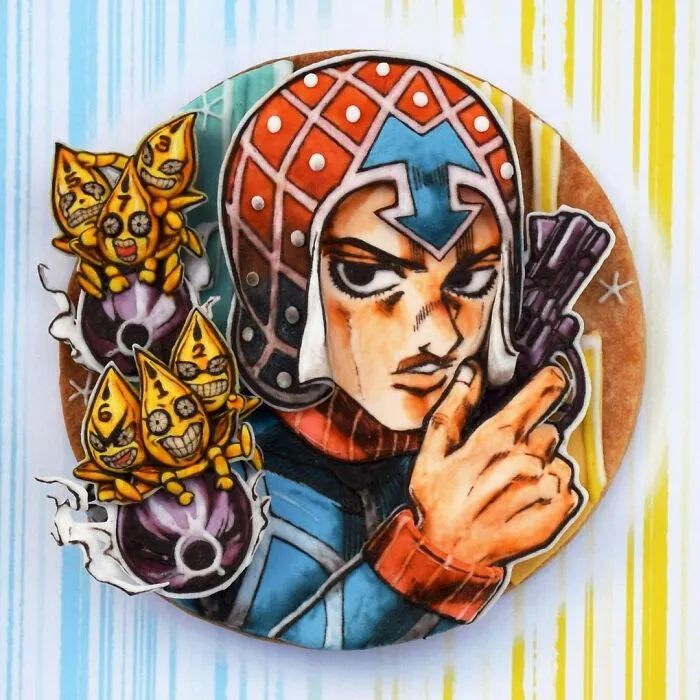 Japanese Artist's 103 3D Anime Cookies