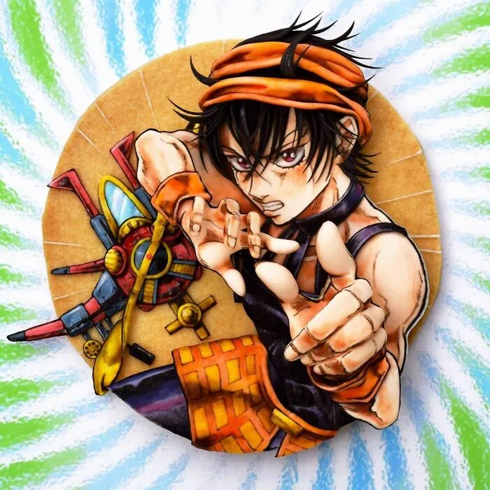 Japanese Artist's 103 3D Anime Cookies