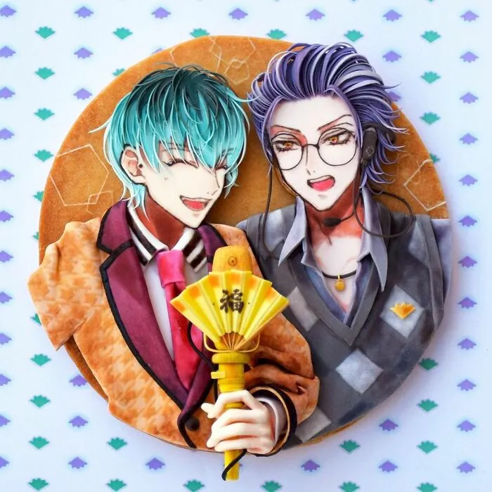 Japanese Artist's 103 3D Anime Cookies