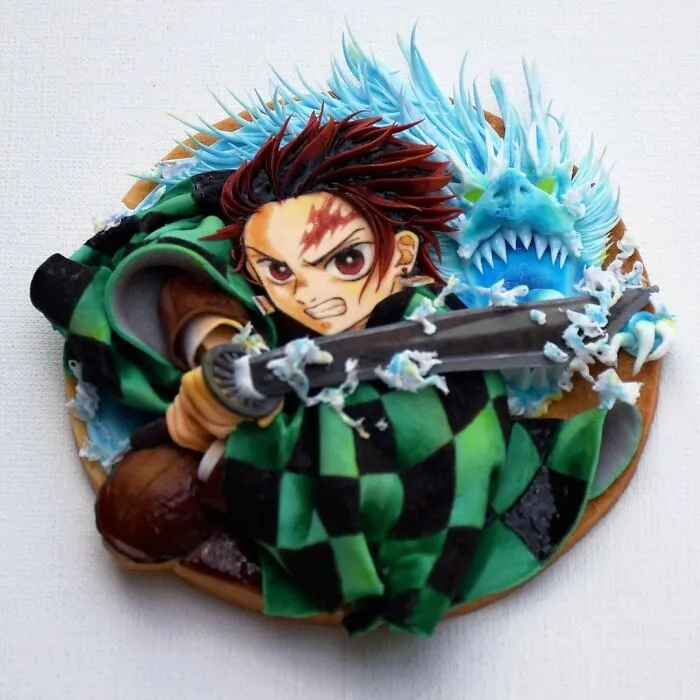Japanese Artist's 103 3D Anime Cookies