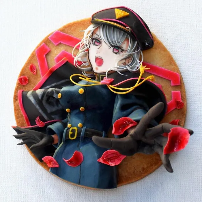 Japanese Artist's 103 3D Anime Cookies