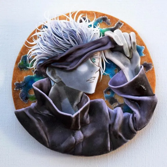 Japanese Artist's 103 3D Anime Cookies