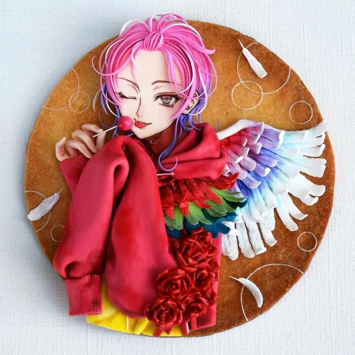 Japanese Artist's 103 3D Anime Cookies