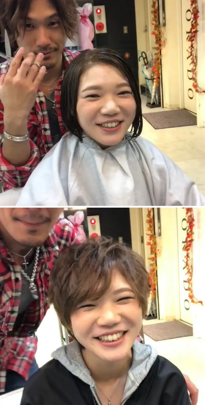Este peluquero japonés demuestra que los peinados son importantes (30 fotos)