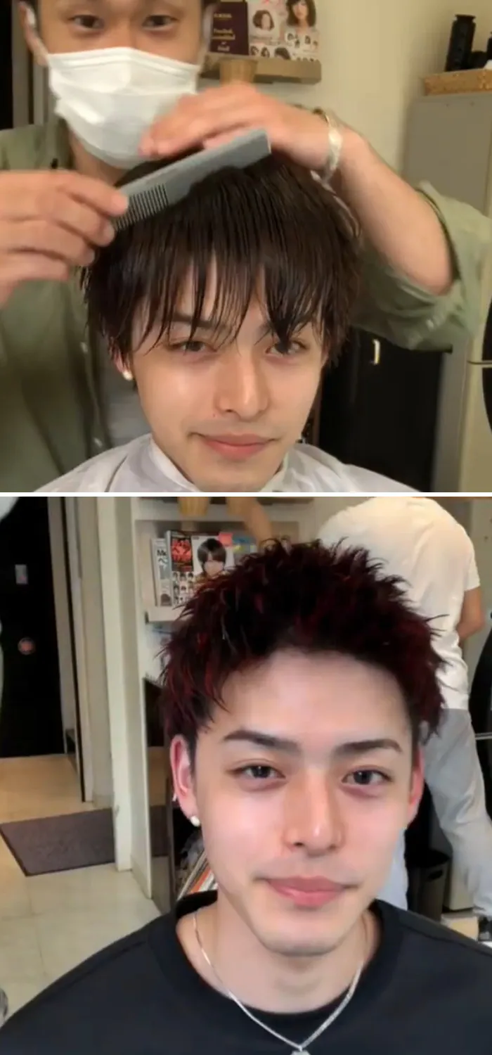 Este peluquero japonés demuestra que los peinados son importantes (30 fotos)