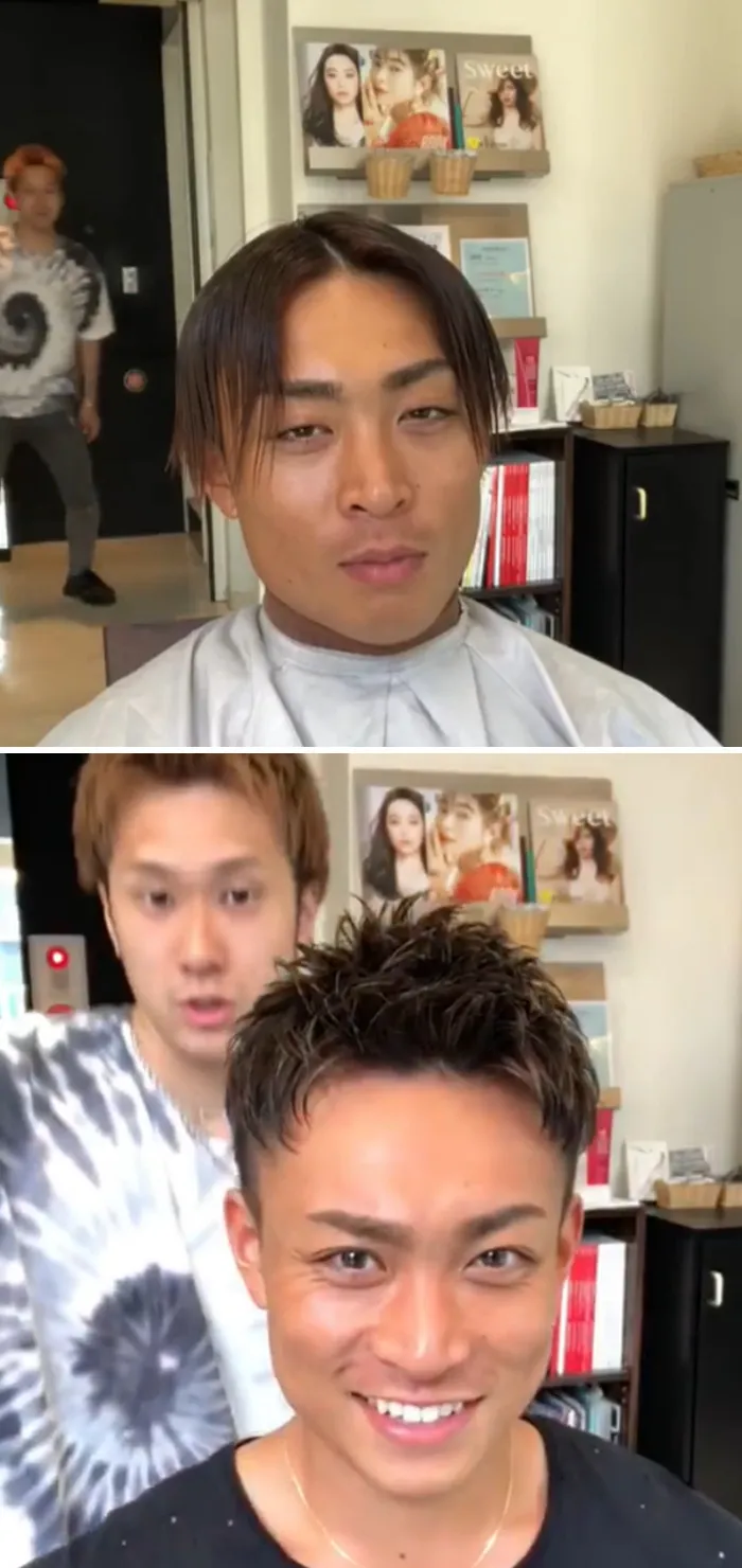 Este peluquero japonés demuestra que los peinados son importantes (30 fotos)