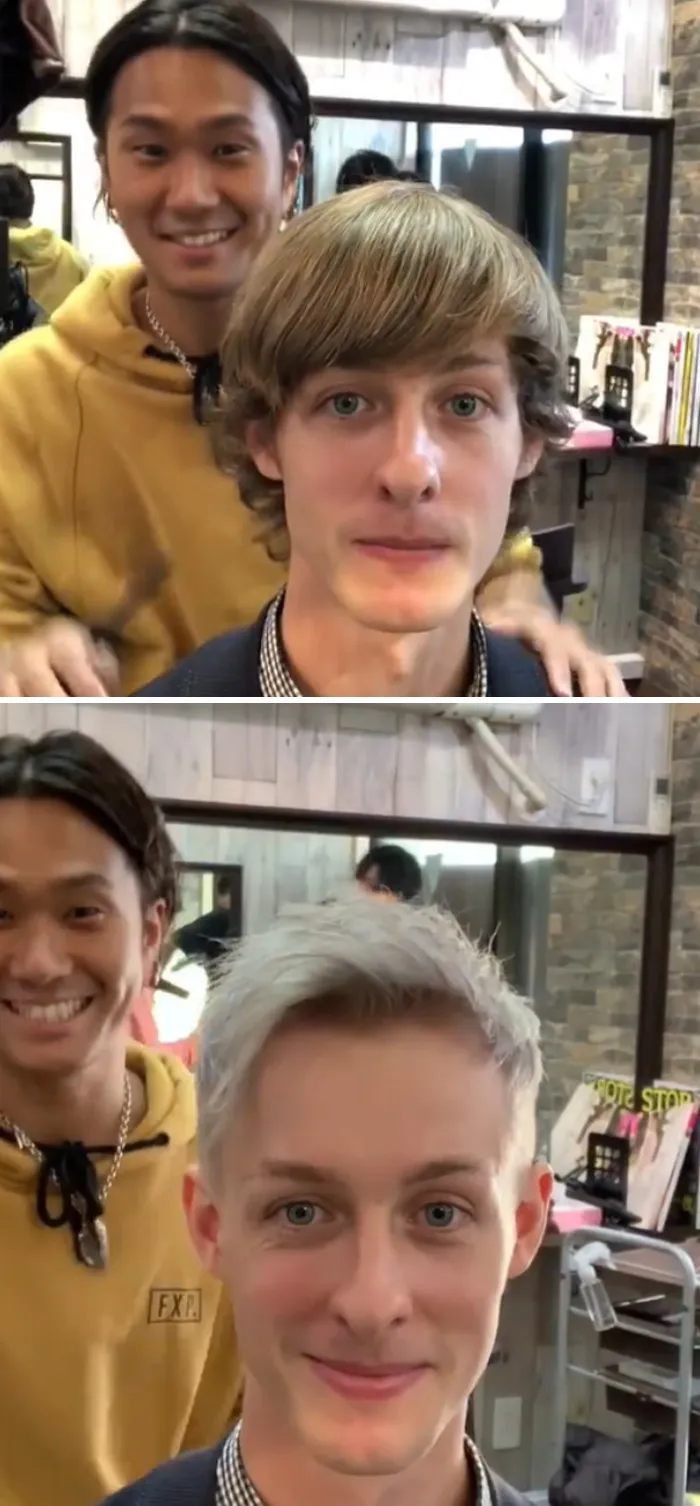 Este peluquero japonés demuestra que los peinados son importantes (30 fotos)