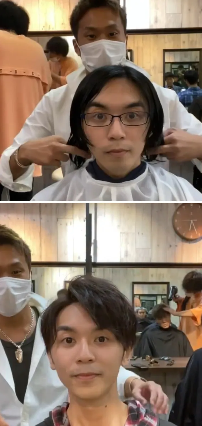 Este peluquero japonés demuestra que los peinados son importantes (30 fotos)