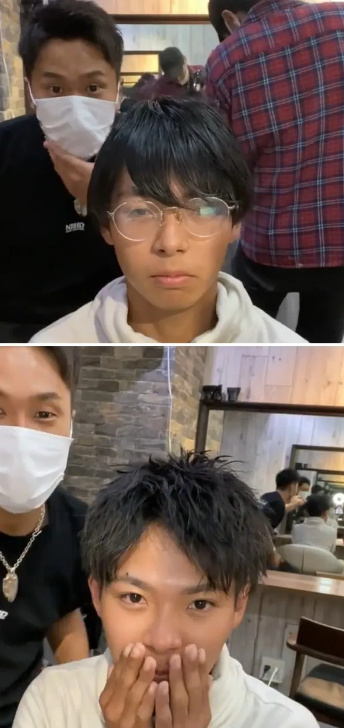 Este peluquero japonés demuestra que los peinados son importantes (30 fotos)