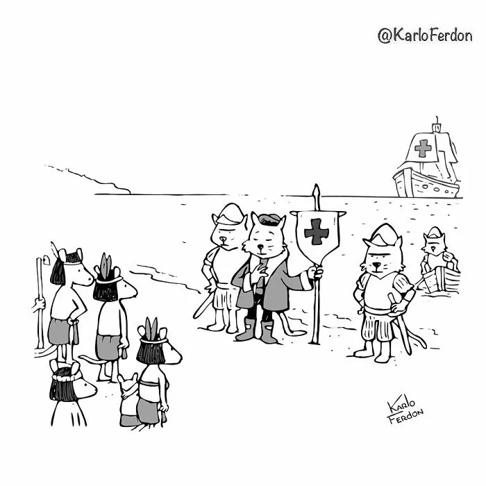 This Artist Makes Humorous One-Panel Comics Without Dialogue (30 New Pics)