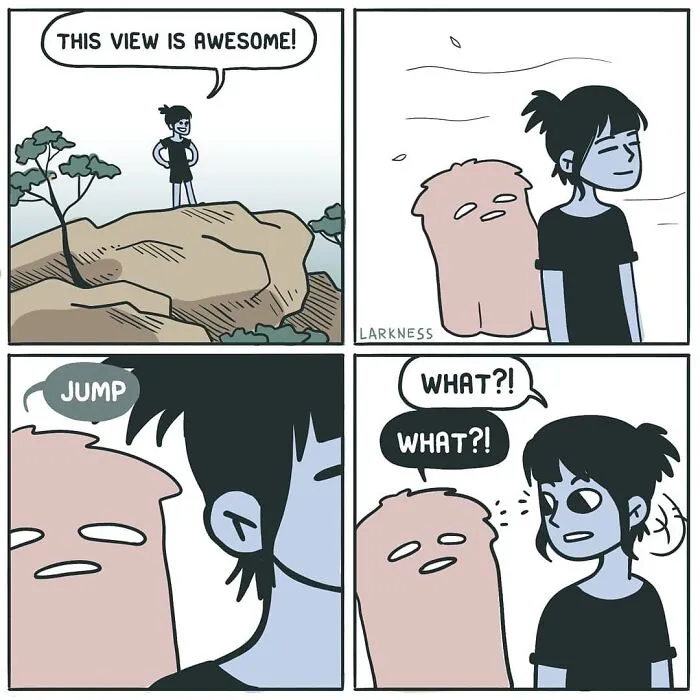 Artist Reveals The Struggles Of Everyday Life And The Inner Conflicts That We Have In Her 30 New Comics