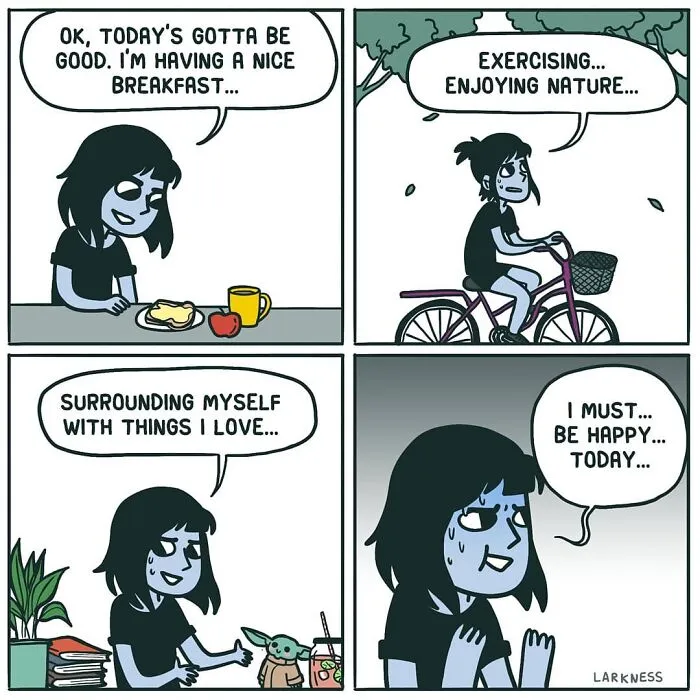 Artist Reveals The Struggles Of Everyday Life And The Inner Conflicts That We Have In Her 30 New Comics