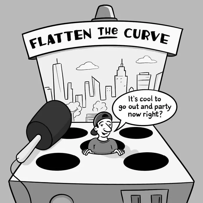Artist Takes A Jab At Our Society In His 30 Witty Comics