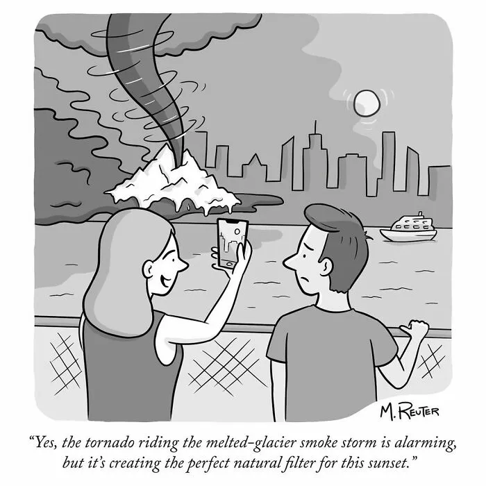 Artist Takes A Jab At Our Society In His 30 Witty Comics