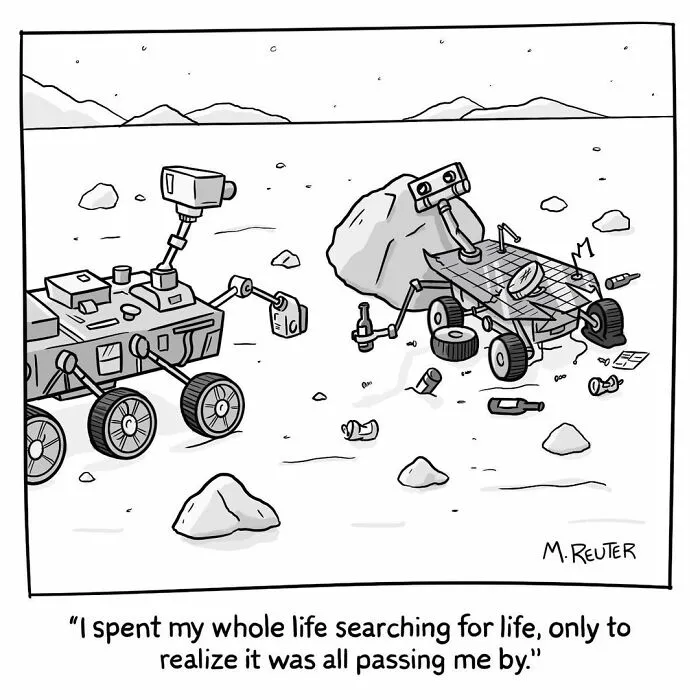 Artist Takes A Jab At Our Society In His 30 Witty Comics