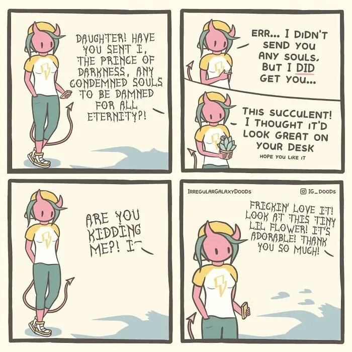 30 Pastel-Colored Witty Comics By Irregular Galaxy Doods
