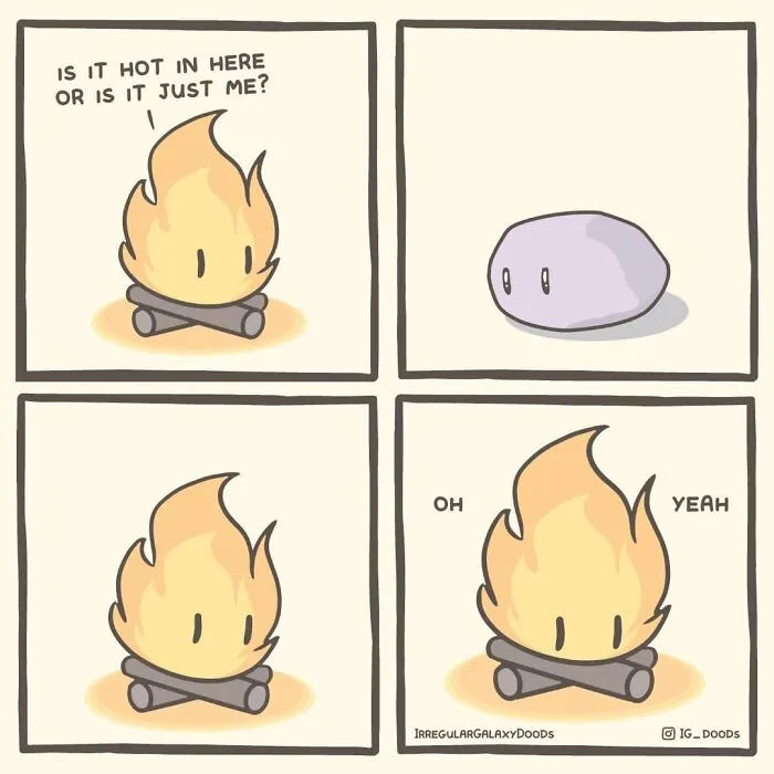 30 Pastel-Colored Witty Comics By Irregular Galaxy Doods