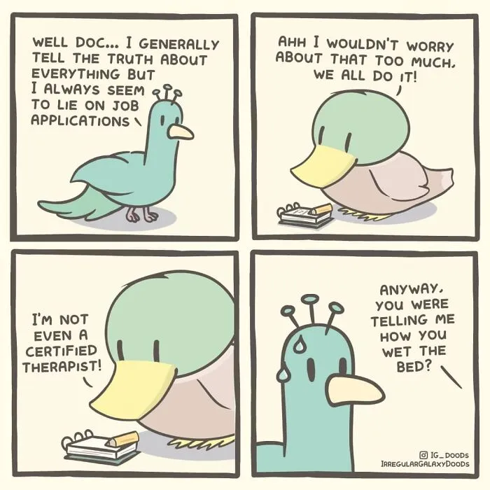 30 Pastel-Colored Witty Comics By Irregular Galaxy Doods