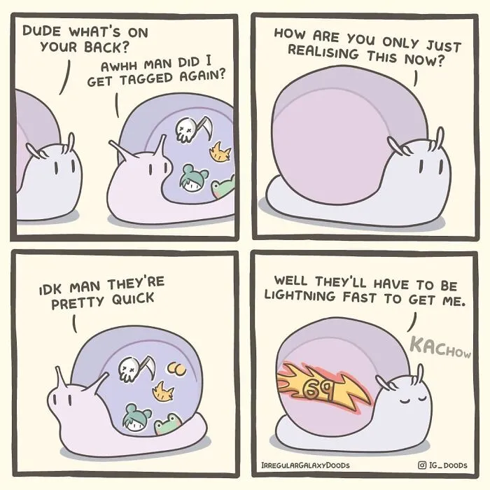 30 Pastel-Colored Witty Comics By Irregular Galaxy Doods