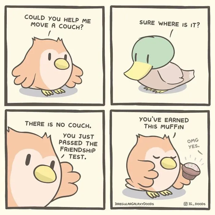30 Pastel-Colored Witty Comics By Irregular Galaxy Doods