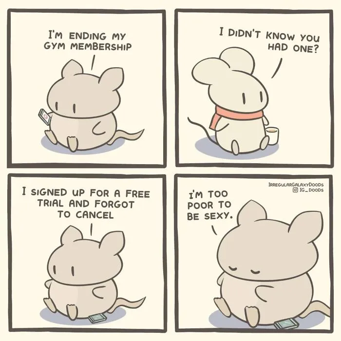 30 Pastel-Colored Witty Comics By Irregular Galaxy Doods