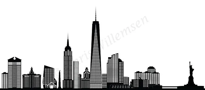 Illustrations Of Skylines From Cities All Over The World