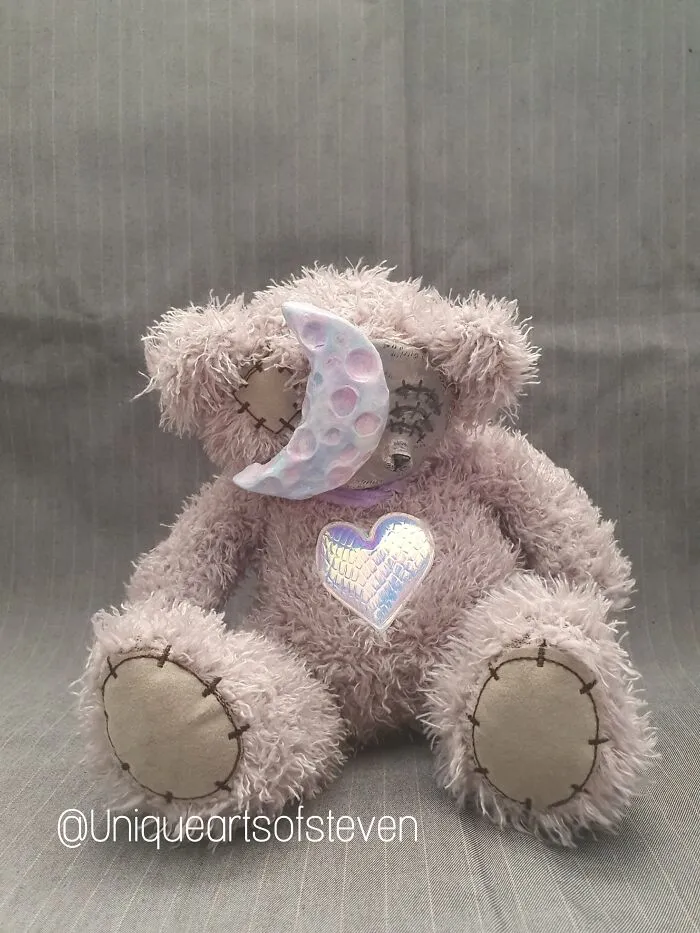 Holographic Moon Bear (With Holographic Back)
