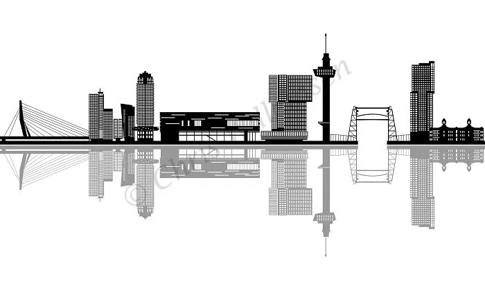Illustrations Of Skylines From Cities All Over The World