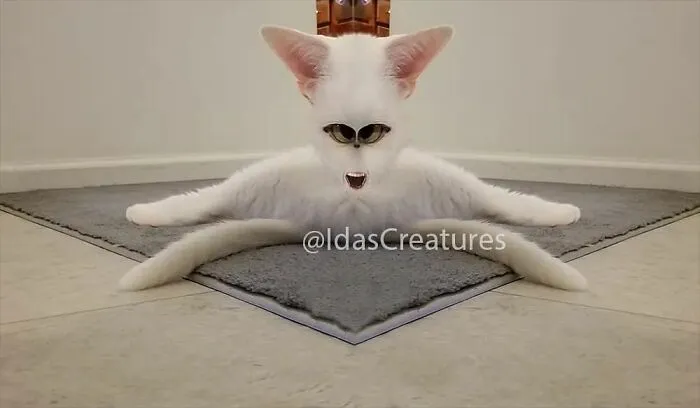 People Are Submitting Pics Of Their Pets To This Instagrammer, And She Gives Them Hilarious Makeovers (58 New Pics)