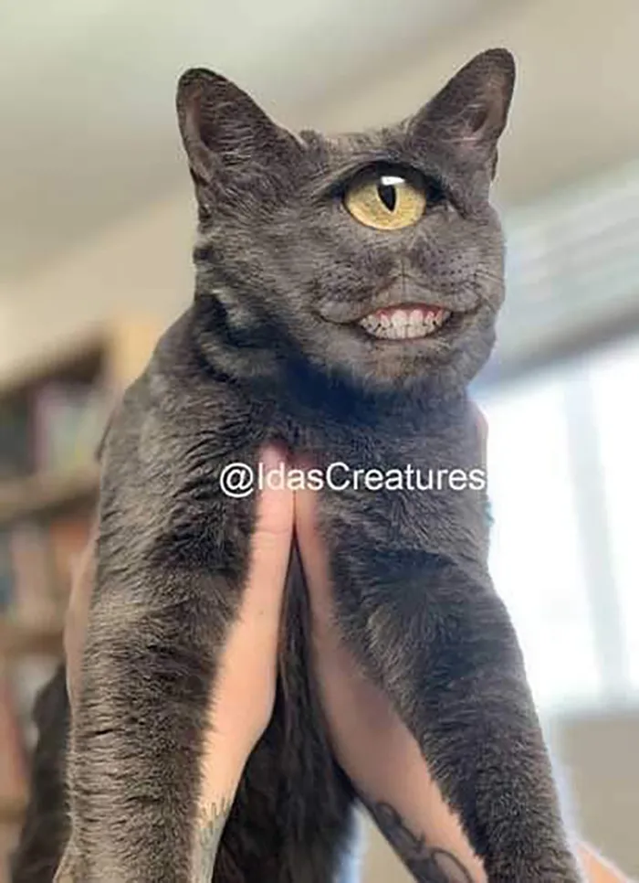 People Are Submitting Pics Of Their Pets To This Instagrammer, And She Gives Them Hilarious Makeovers (58 New Pics)