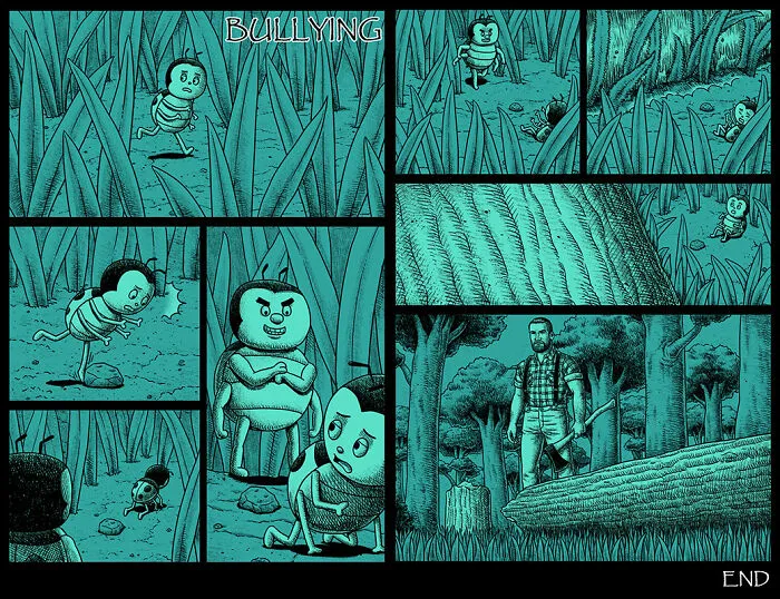 This Artist Creates Horror-Style Comics With Creepy Endings (30 New Pics)