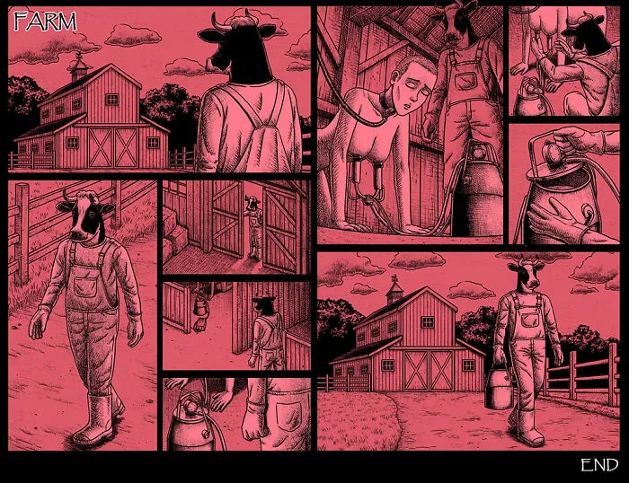 This Artist Creates Horror-Style Comics With Creepy Endings (30 New Pics)