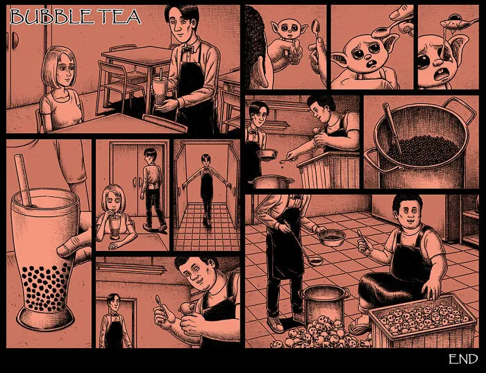 This Artist Creates Horror-Style Comics With Creepy Endings (30 New Pics)