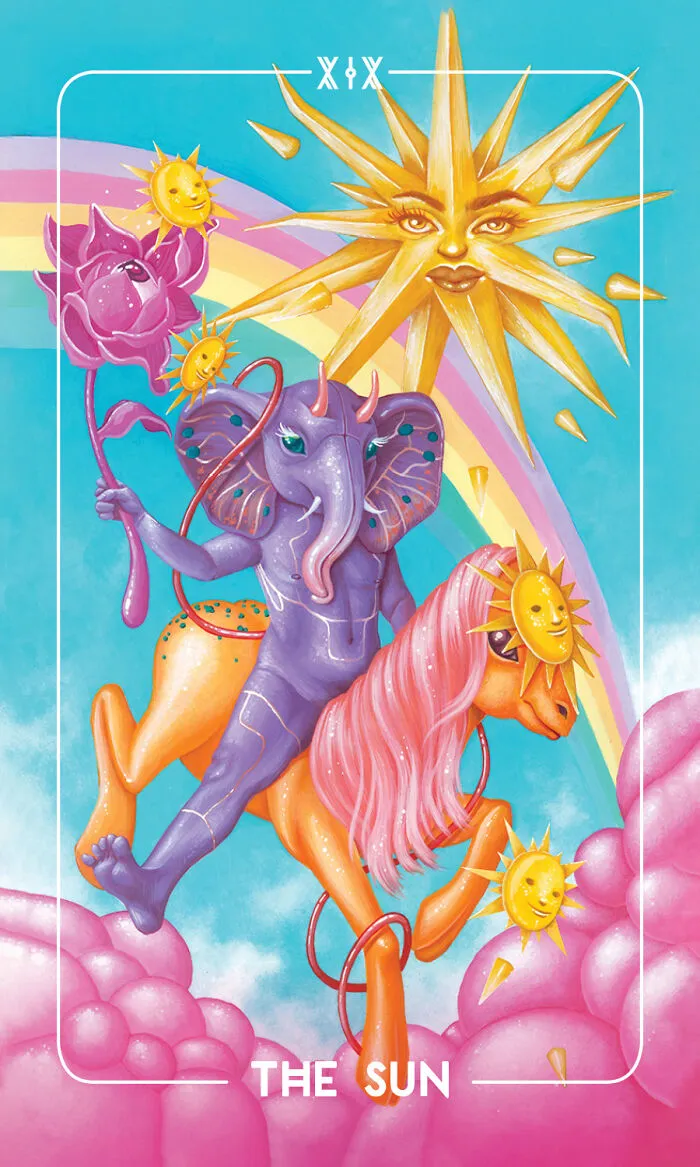 The Sun - This Card Is About Pure Joy And Whenever I Show It To People It Puts A Smile On Their Face.