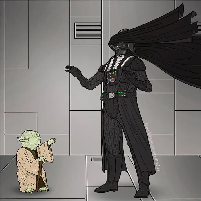 Artist Shows The Simple Lives Of Famous Characters When No One's Looking (30 New Pics)